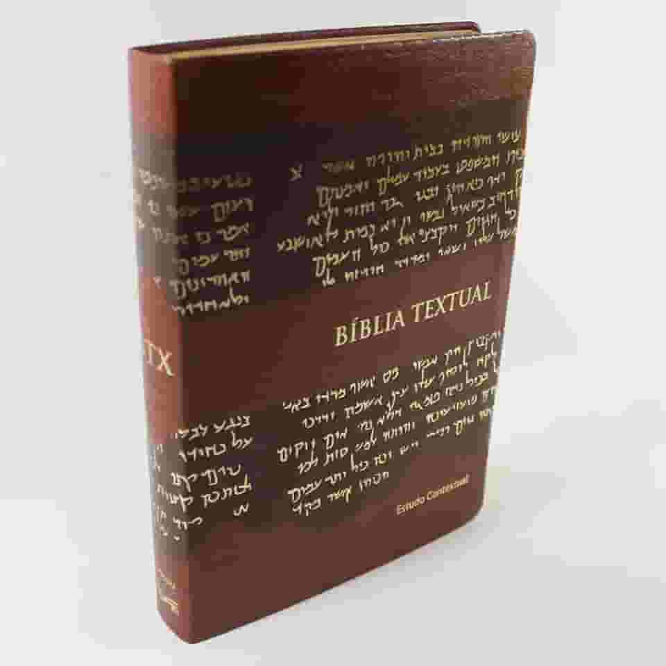 Bíblia Textual Estudo Contextual - Marrom