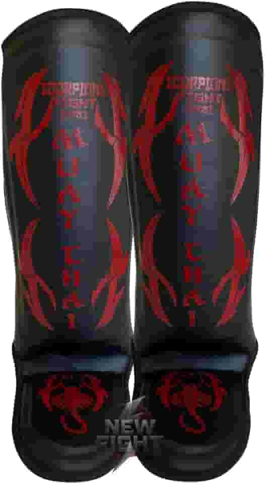 Caneleira Muay Thai Luta Kickboxing boxe Protetor De Canela Sparring Treino Conforto Combate