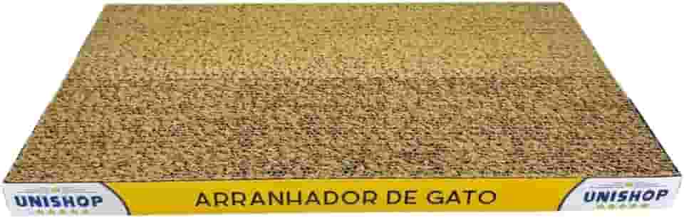 Arranhador de Gato em Papelão Ondulado Anti Estresse Aparência de Madeira