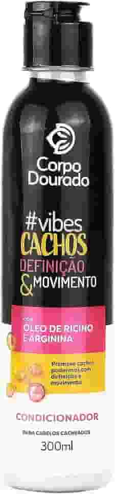 Corpo Dourado Condicionador Vibes Definição | Cachos mais definidos e com movimento | 300 ml