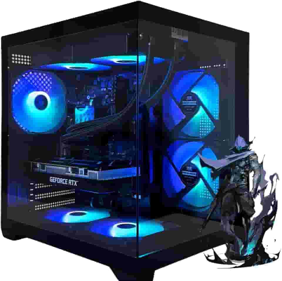 Pc Gamer Aquário Intel I7 3770 16gb Nvme 1tb Rtx 3050 6gb