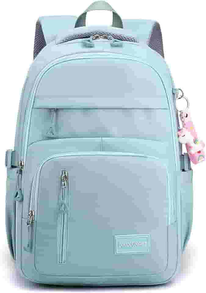 Mochila Impermeável Feminina Escolar Fashion Mochila Nylon Casual Feminina de Grande Capacidade para Notebook de 15,6 polegadas