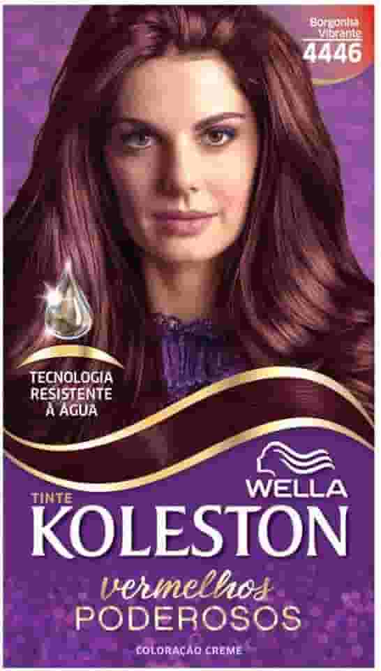 Tintura Permanente 4446 Borgonha Vibrante Unit, Koleston