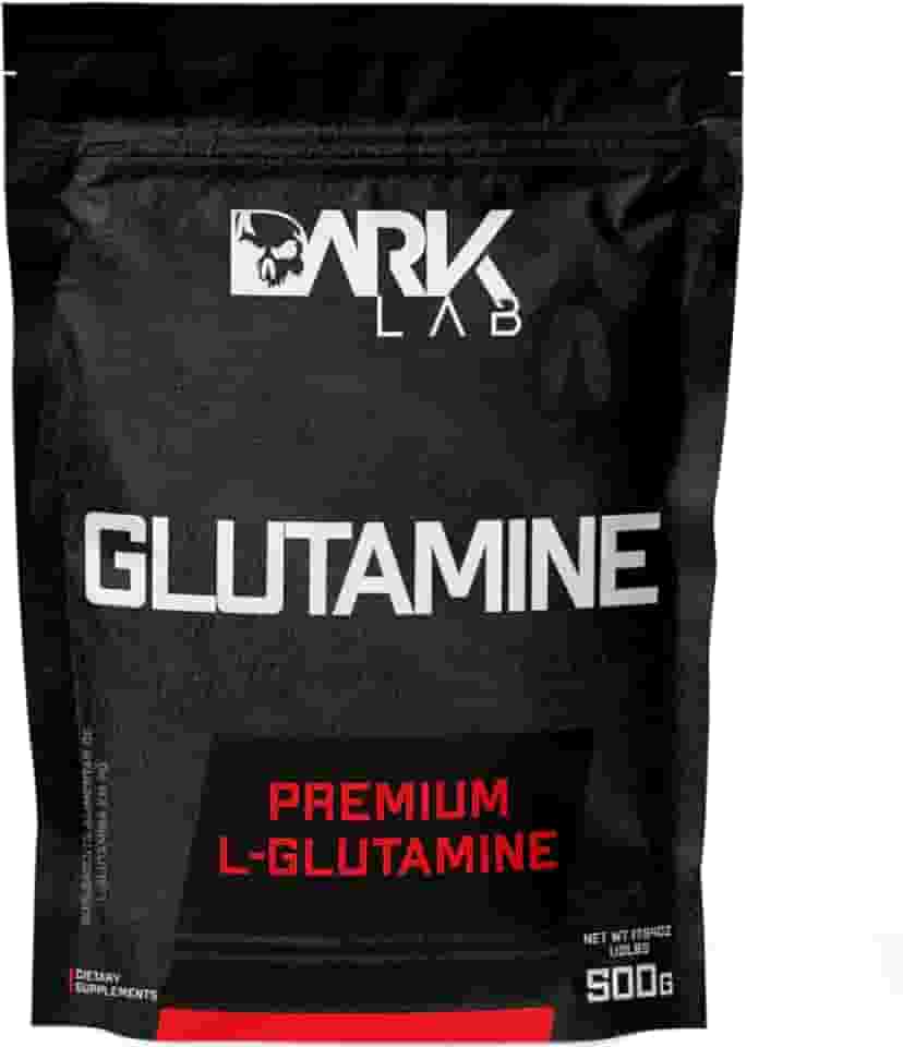 Glutamina Dark Lab 100% Pura, 500g, Recuperação Muscular e Sistema Imunológico