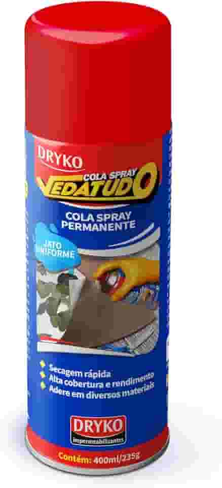 Cola spray permanente 400ml Dryko (papel de parede, cortiça, etc)
