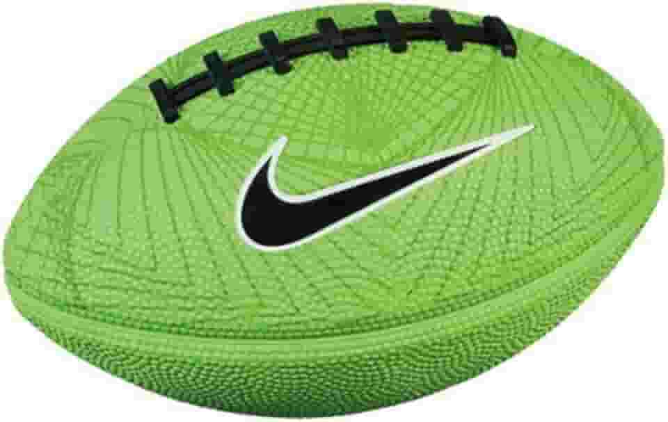 Bola de Futebol Americano Nike 500 Mini 4.0 FB 5 - Verde com Preta