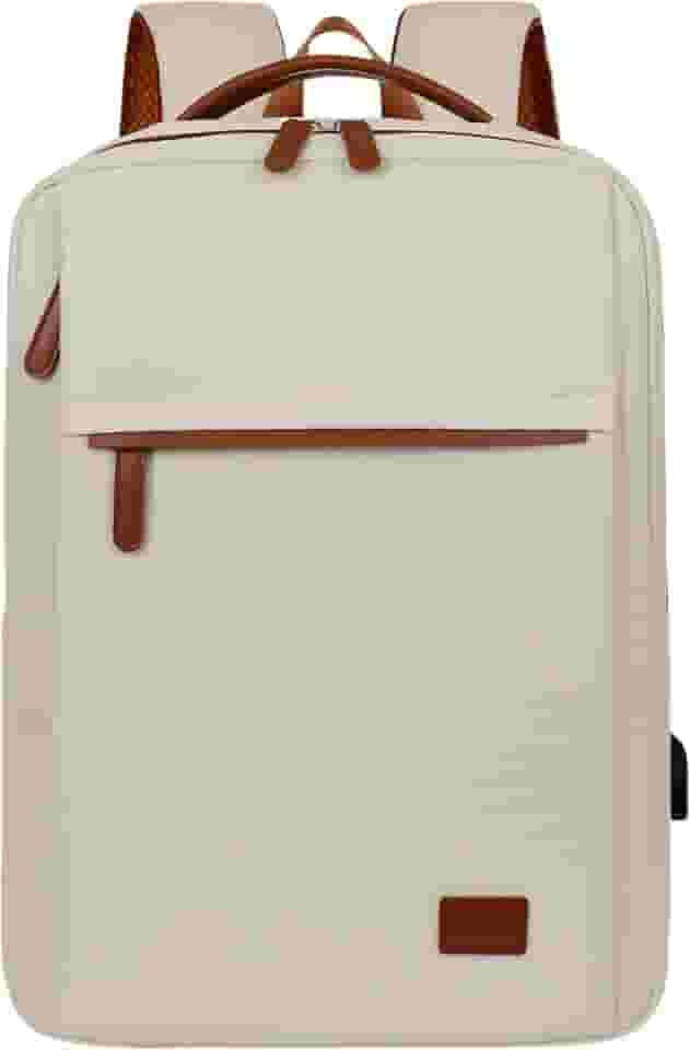 Mochila de Viagem Feminina Com Grande Capacidade Negócio Escolar Impermeável e Resistente Nylon 14-15,6 Polegadas Saco de Laptop Interface de Carregamento USB Multifuncional