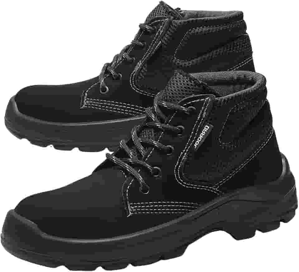 Bota Botina Nobuck Epi Bracol Bae Dubai Cor Preto Bico Pvc