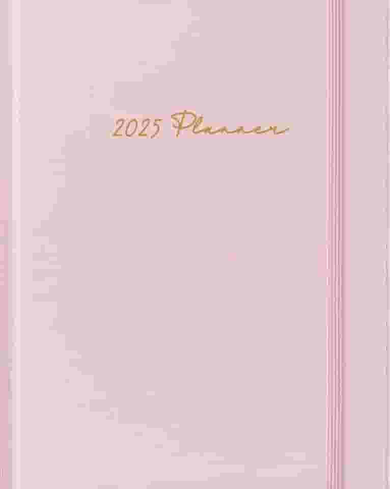 2025 Pink Digital Planner (English Edition)