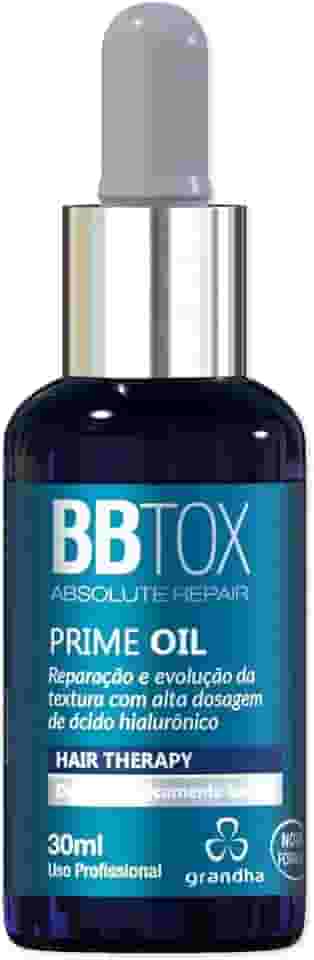 Grandha BBtox Absolute Repair Reparador Capilar Pós Progressiva para Transformação Intensa dos Fios e Renovação Saudável Após Procedimentos Químicos (Prime Oil - 30ml)