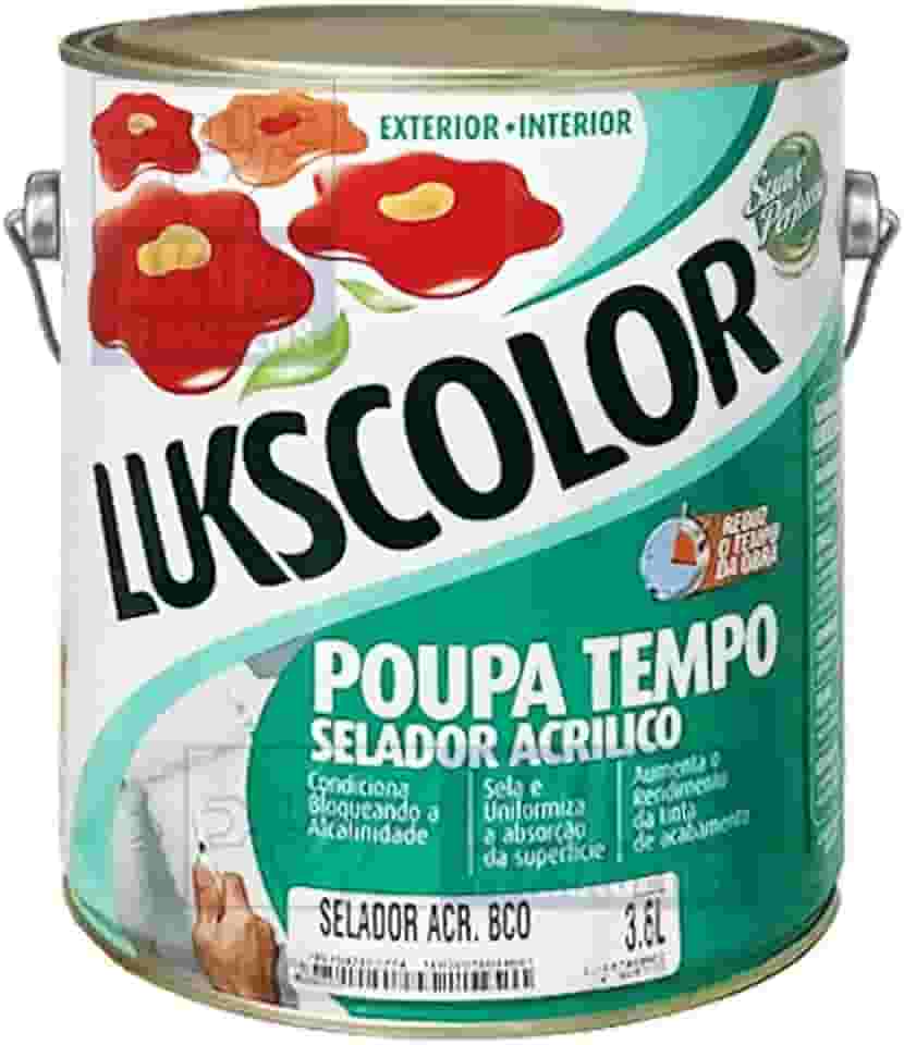 Selador Acrílico Poupa Tempo Lukscolor 3,6l