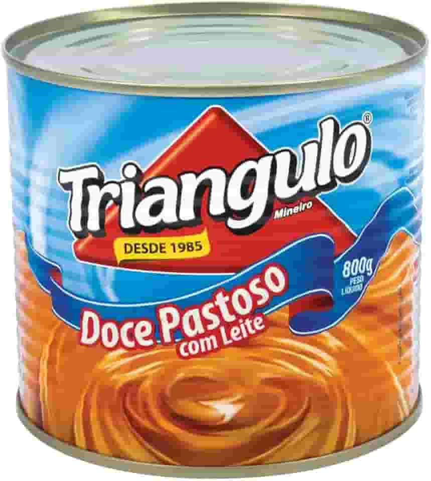 Doce de Leite Pastoso, Embalagem de 800g, Triângulo