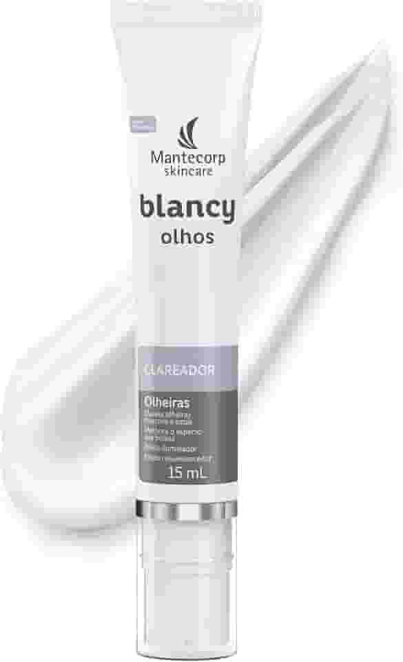 MANTECORP - Clareador Para Área dos Olhos Blancy - Reduz Olheiras e Clareia Bolsas, Promove Olhar Iluminado, Hidrata e Uniformiza a Pele - 15g