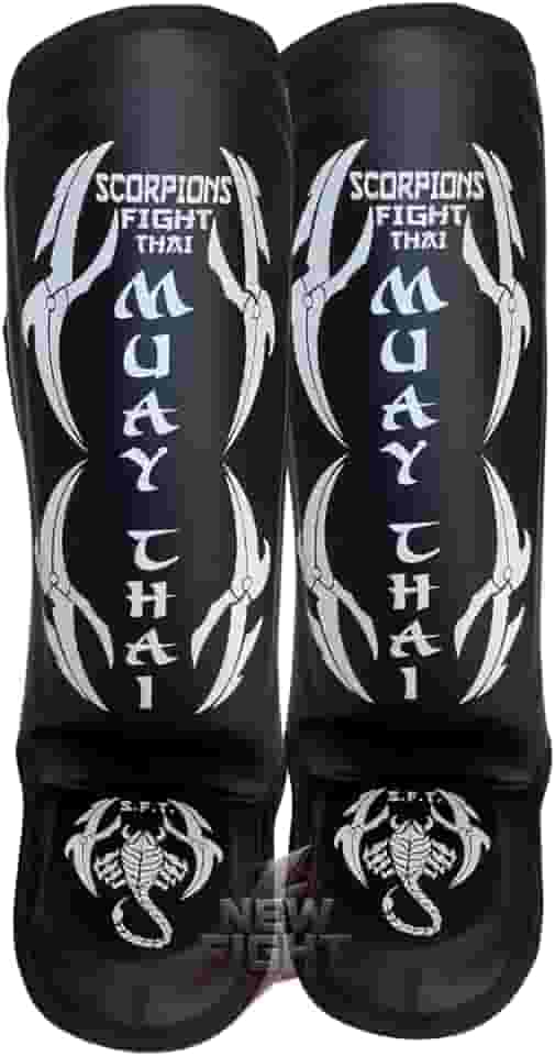 Caneleira Muay Thai Luta Kickboxing boxe Protetor De Canela Sparring Treino Conforto Combate