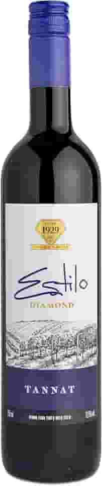 Estilo Diamond Vinho Fino Tinto Meio Seco Tannat 750ml