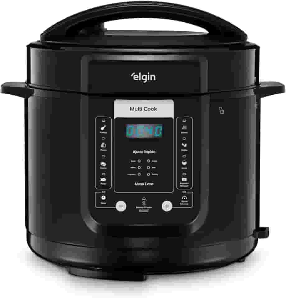 Panela de Pressão Digital Elétrica Multi Cook 5 Litros 220V Elgin