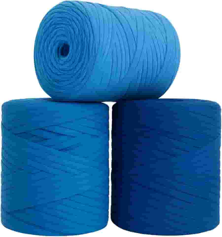 SYMEON Fio de Malha GUARANI 1kg Ecologico Residual 140m Artesanato Crochê