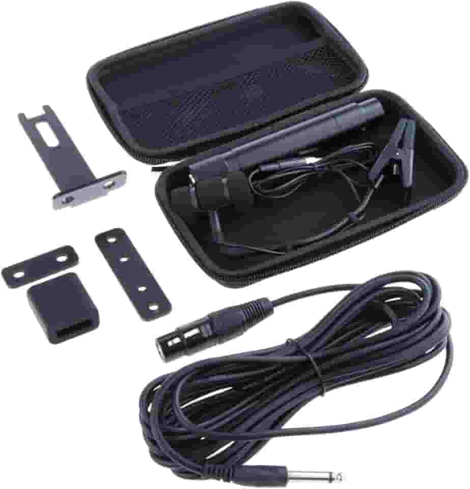 MERIGLARE Microfone com Fio para Instrumentos Musicais, Clipe para Gravação de Performances, 4 Pinos para Cajon