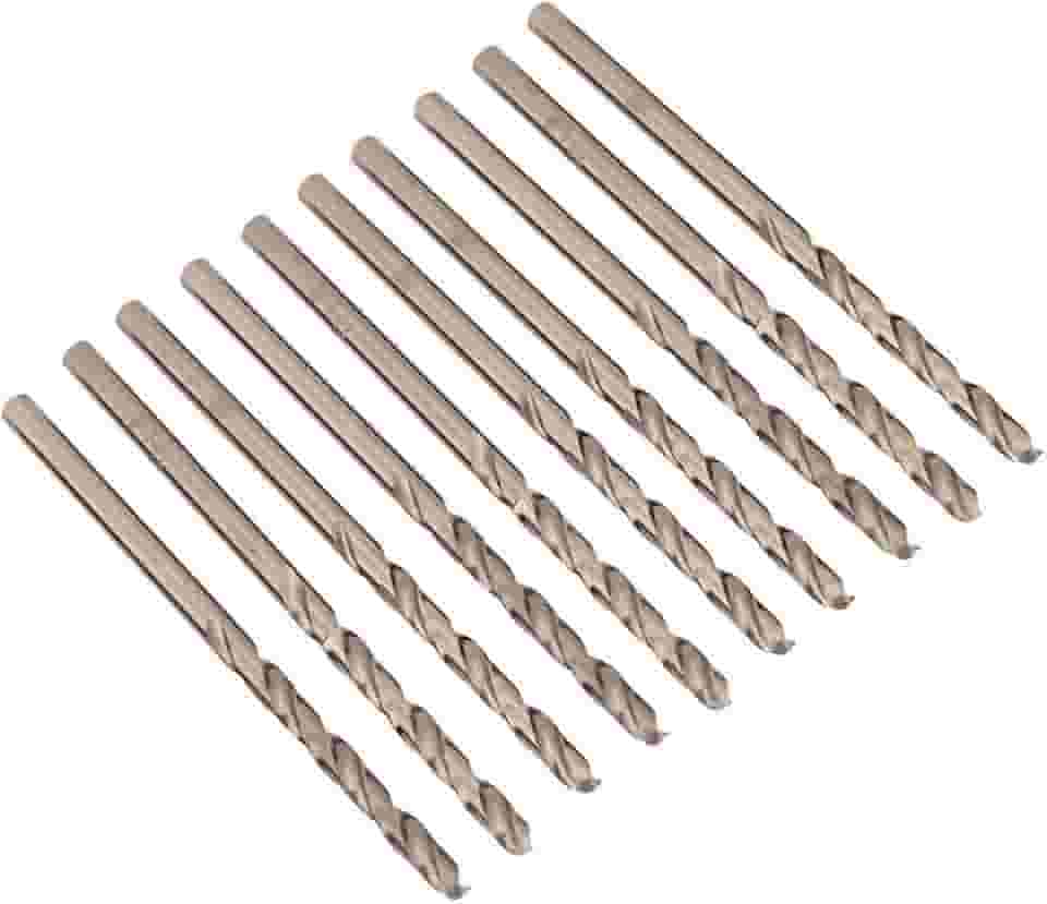 10 peças HSS-CO brocas para perfuração de chapa de aço (1 mm) conjunto de brocas torcidas de cobalto M35 de alta precisão nan transmissão mecânica