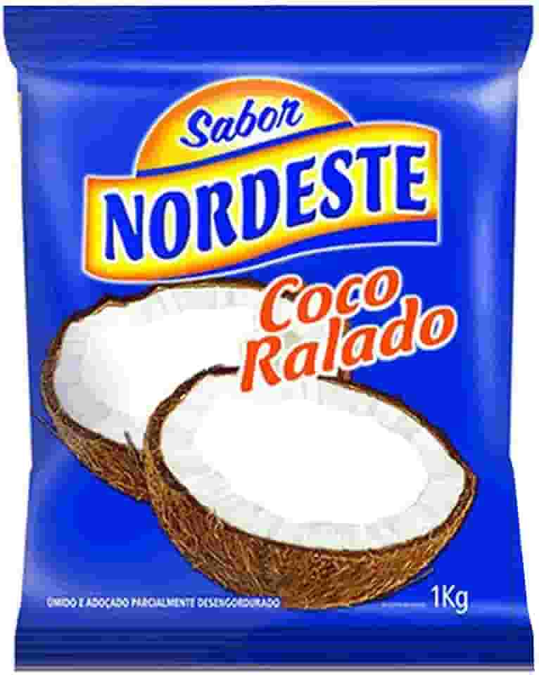 Coco Ralado 1kg - Sabor Nordeste