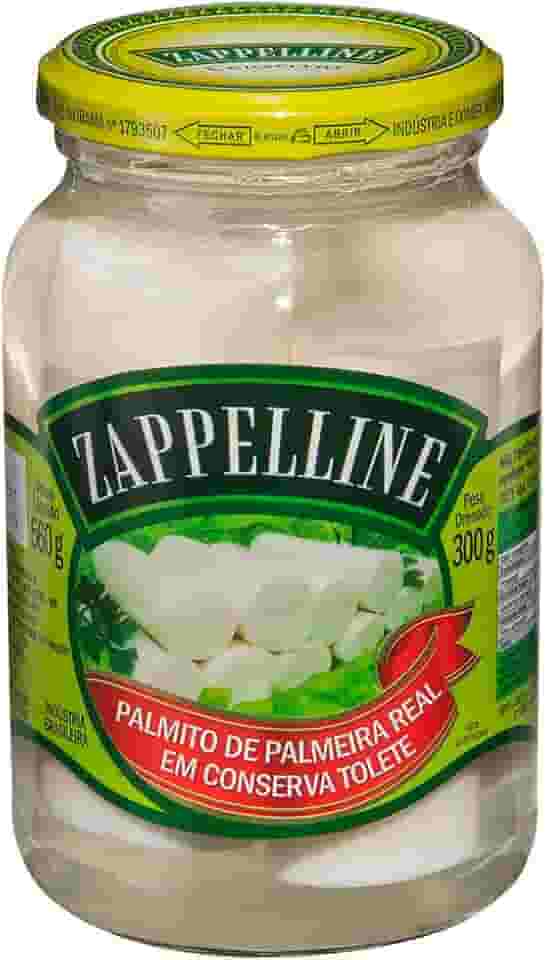 Palmito De Palmeira Real Inteiro Zappelline 300 G