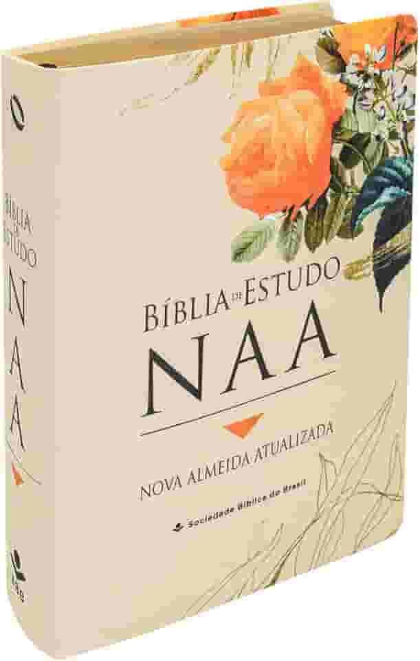Bíblia de Estudo NAA, capa lírica em tecido: Nova Almeida Atualizada (NAA)