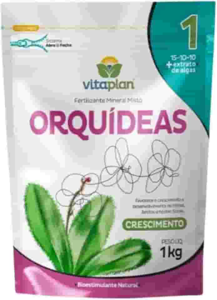 Fertilizante Adubo Orquideas Crescimento 1kg Para Sua Planta Crescer Saudavel e Bem Nutrida