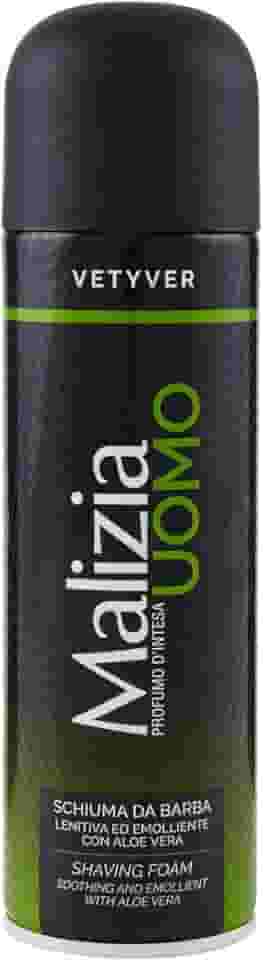 Espuma de Barbear Malizia Uomo Vetyver - 300ml
