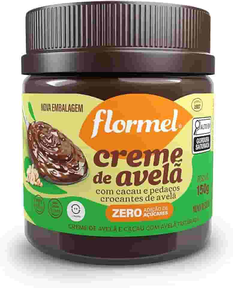 Creme de Avela Crocante FLORMEL Zero Açúcar - 150 Gramas