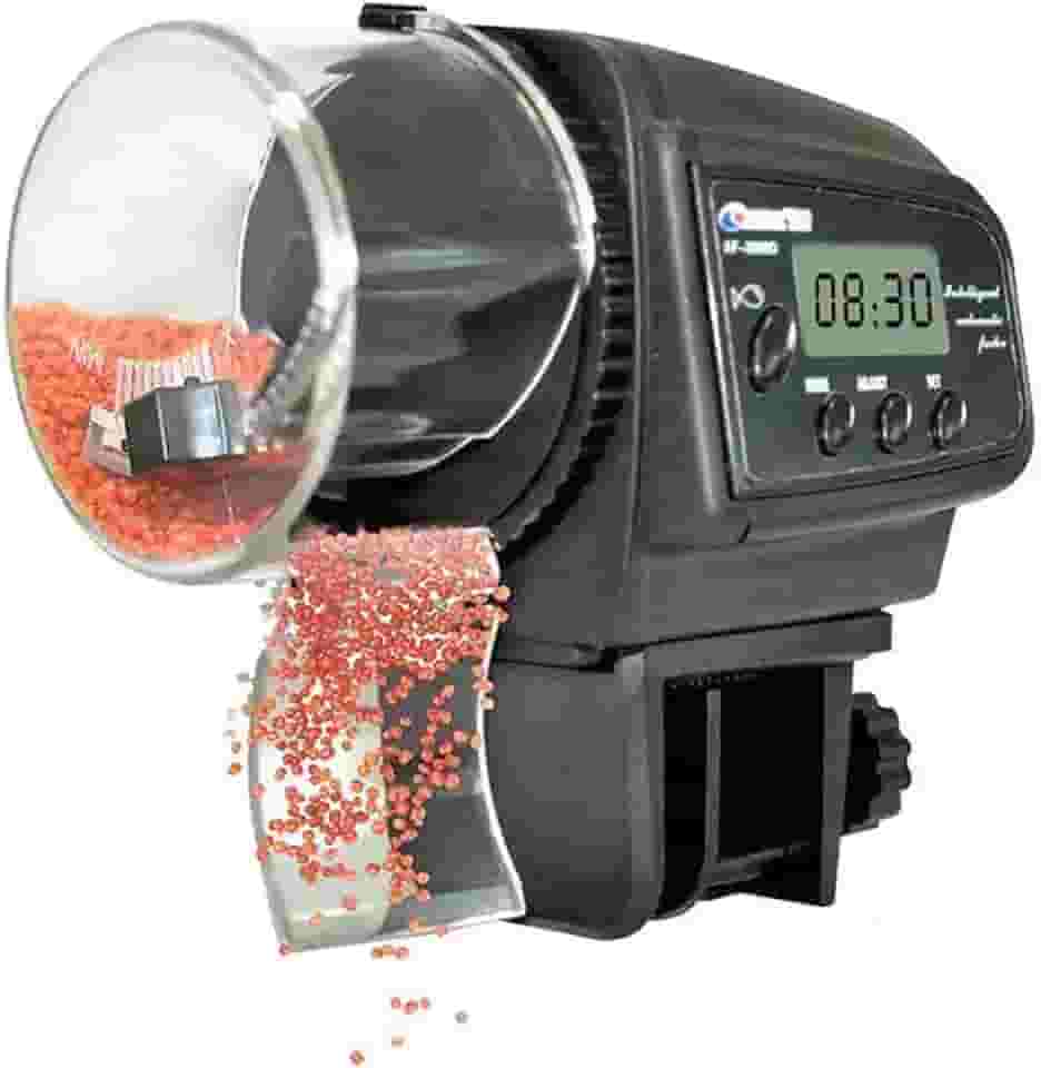 Alimentador Automático de Peixes Digital A Pilha GT697-A