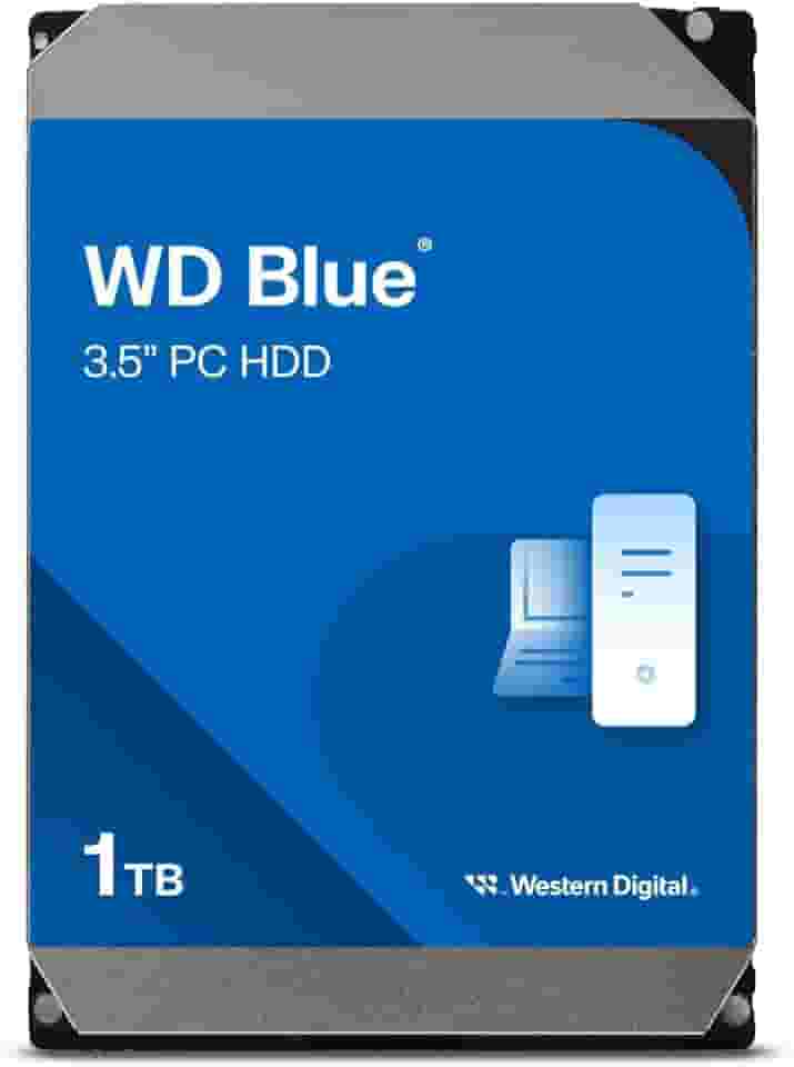 HD Interno 1Tb Desktop, Western Digital, HD Interno, Prata