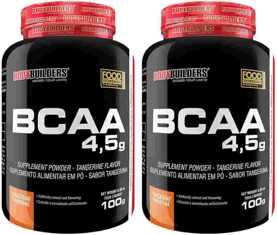 Kit 2x BCAA Tangerina 100g - Bodybuilders