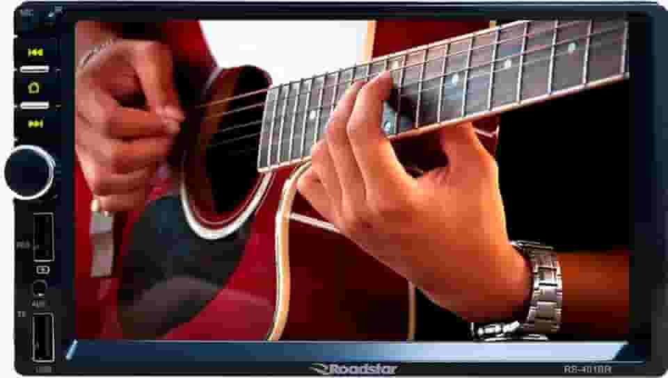 Central Multimídia MP5 Roadstar 7 Polegadas Full Touch 1DIN Espelhamento Android e IOS USB SD Bluetooth - RS401BR MI