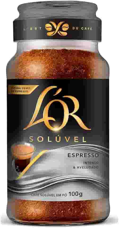 Café Lor Solúvel Espresso vidro com 100g