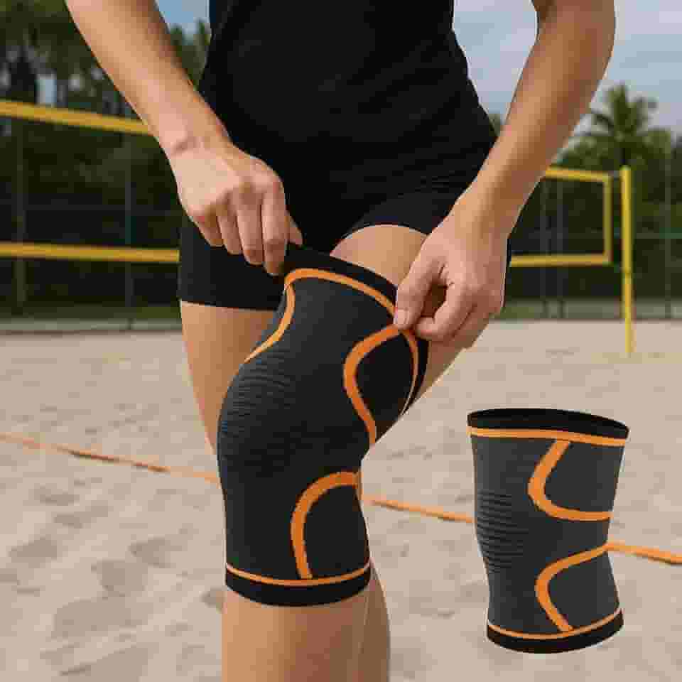 Joelheira Elástica Ortopédica Para Corrida Musculação Treino