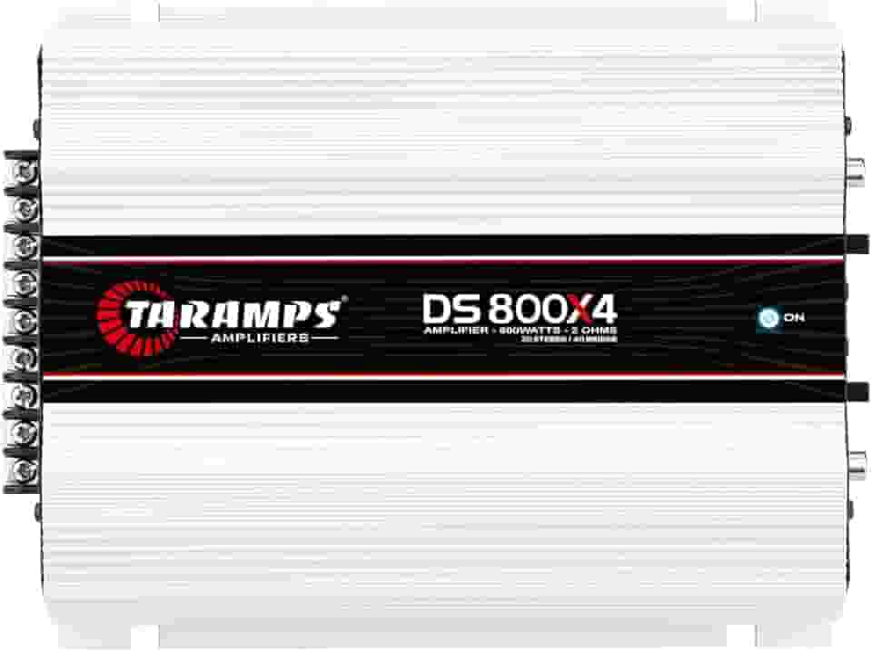 Módulo Taramps DS 800x4 2 ohm 800 W RMS 4 Canais Amplificador Som Automotivo