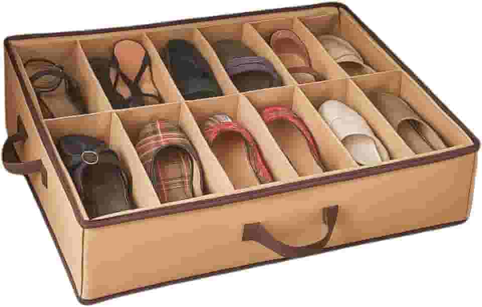 Sapateira Flexível VB Home para 12 pares Marrom