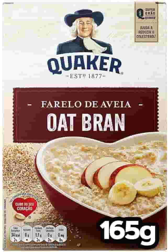 Farelo de Aveia Quaker Oat Bran Caixa 165g