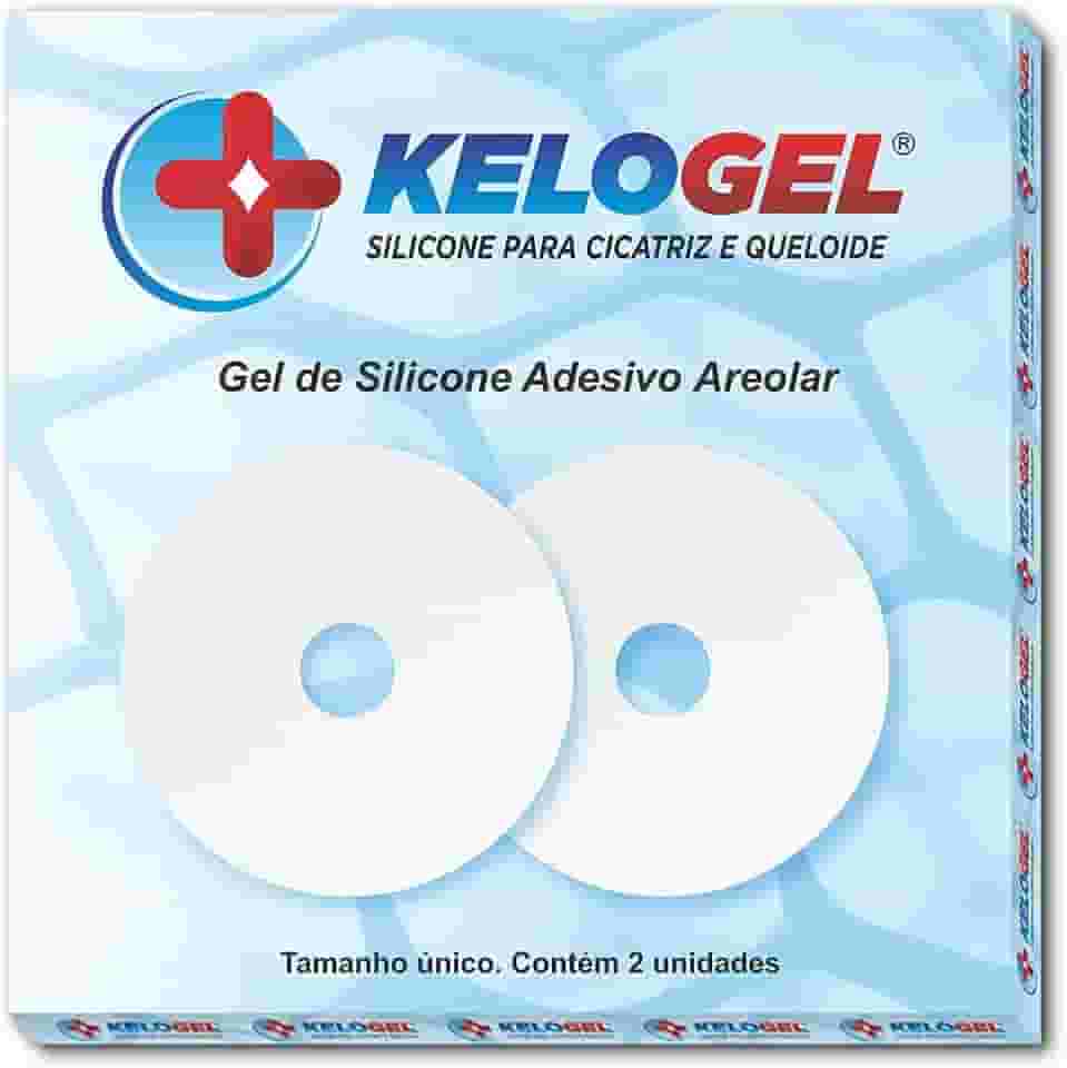 Fita Adesivo Areolar Gel De Silicone Cicatriz 2un Kelogel