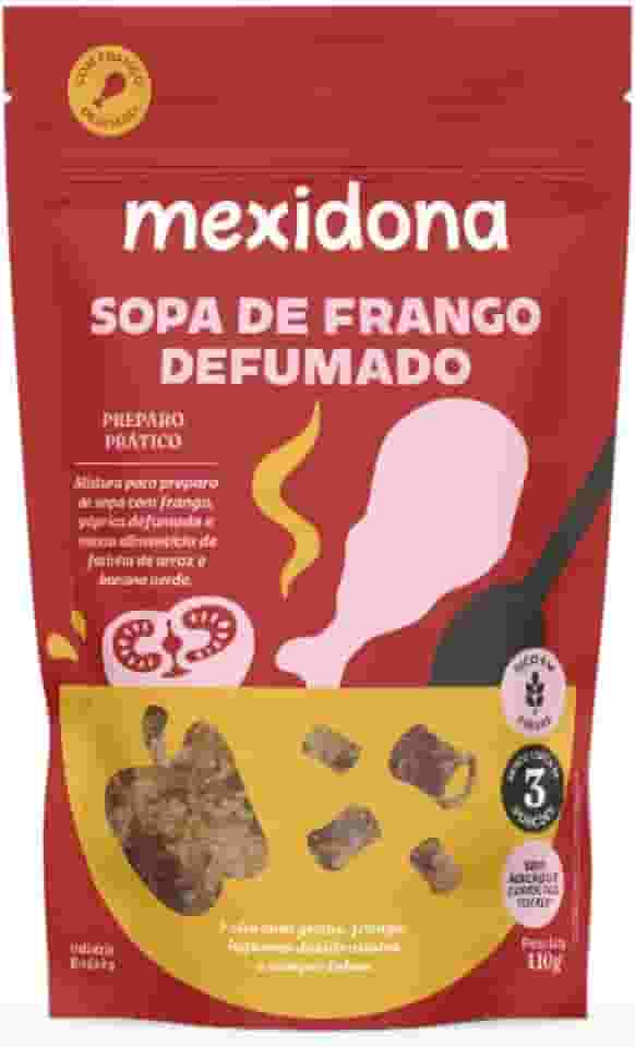 Sopa de Frango Defumado 110g - Mexidona
