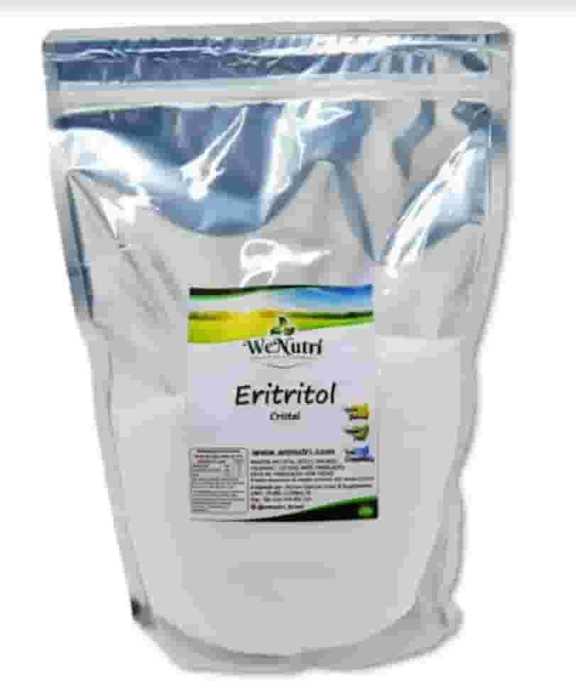 Eritritol Cristal Puro Importado 500g Wenutri