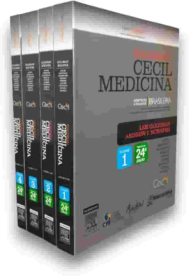 GOLDMAN CECIL MEDICINA - 24ª EDIÇÃO - 4 volumes