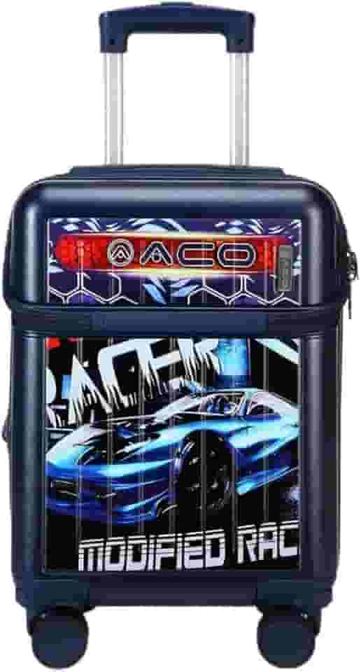 Mala Viagem Infantil Bordo Escolar Passeio Rígida Expansível Decorada (Azul-marinho)