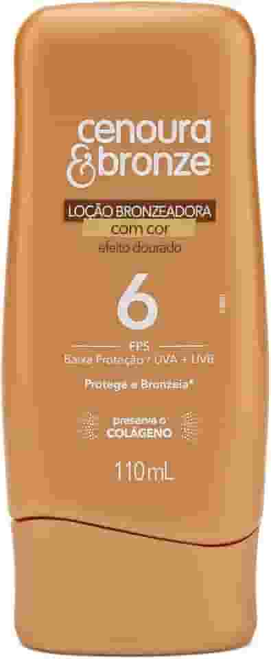 Cenoura e Bronze Loção Bronzeadora Com Cor Fps6