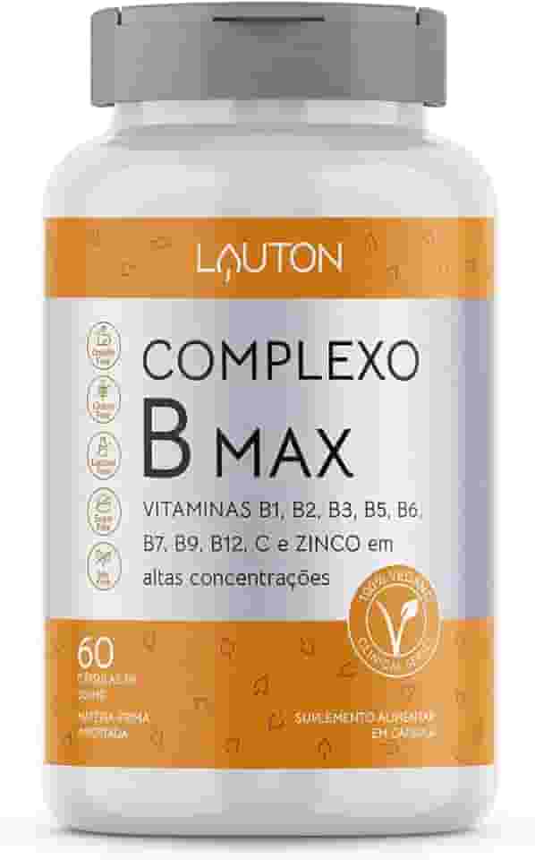 Complexo B Max 60 Cps - Lauton