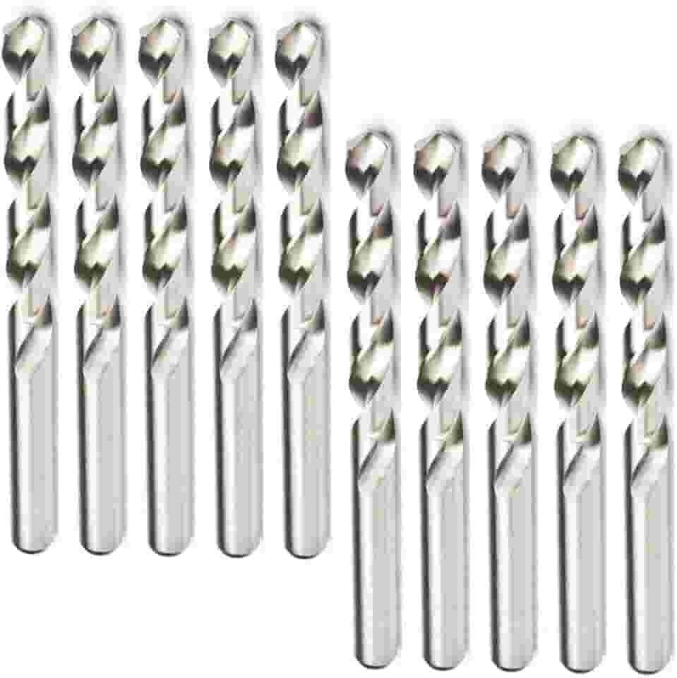 Brocas aço rápido para metal 9/64 polegadas hss 10 peças mtx