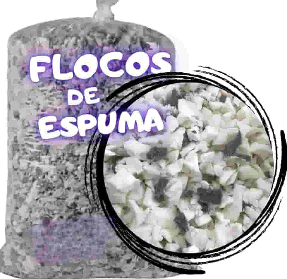 Flocos de Espuma Enchimento Travesseiro Puff Almofada Antialérgica Fênix