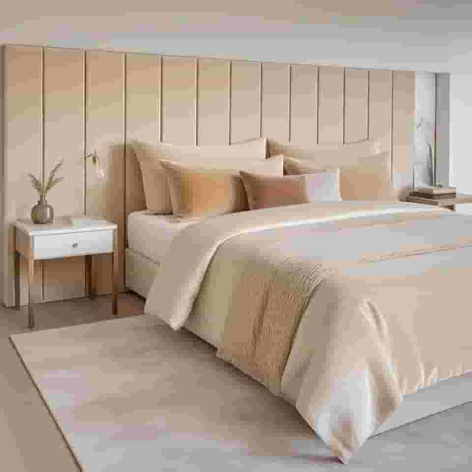 Cabeceira Estofada Modular Alta para Cama Box King/Queen/Casal – Kit de Módulos 120x20cm, Vários Tamanhos e Cores(Cinza escuro,Super Queen - 9 Unidades)