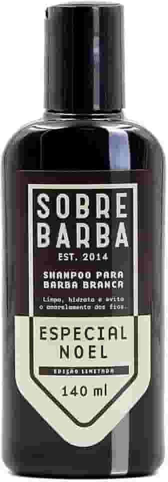 Shampoo Sobrebarba para Barbas Brancas 140mL