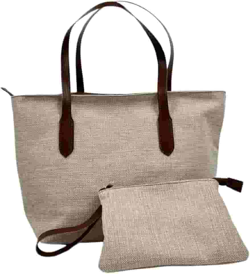 Bolsa de Praia Feminina Grande de Ombro Com Porta Documentos Verão Férias Piscina